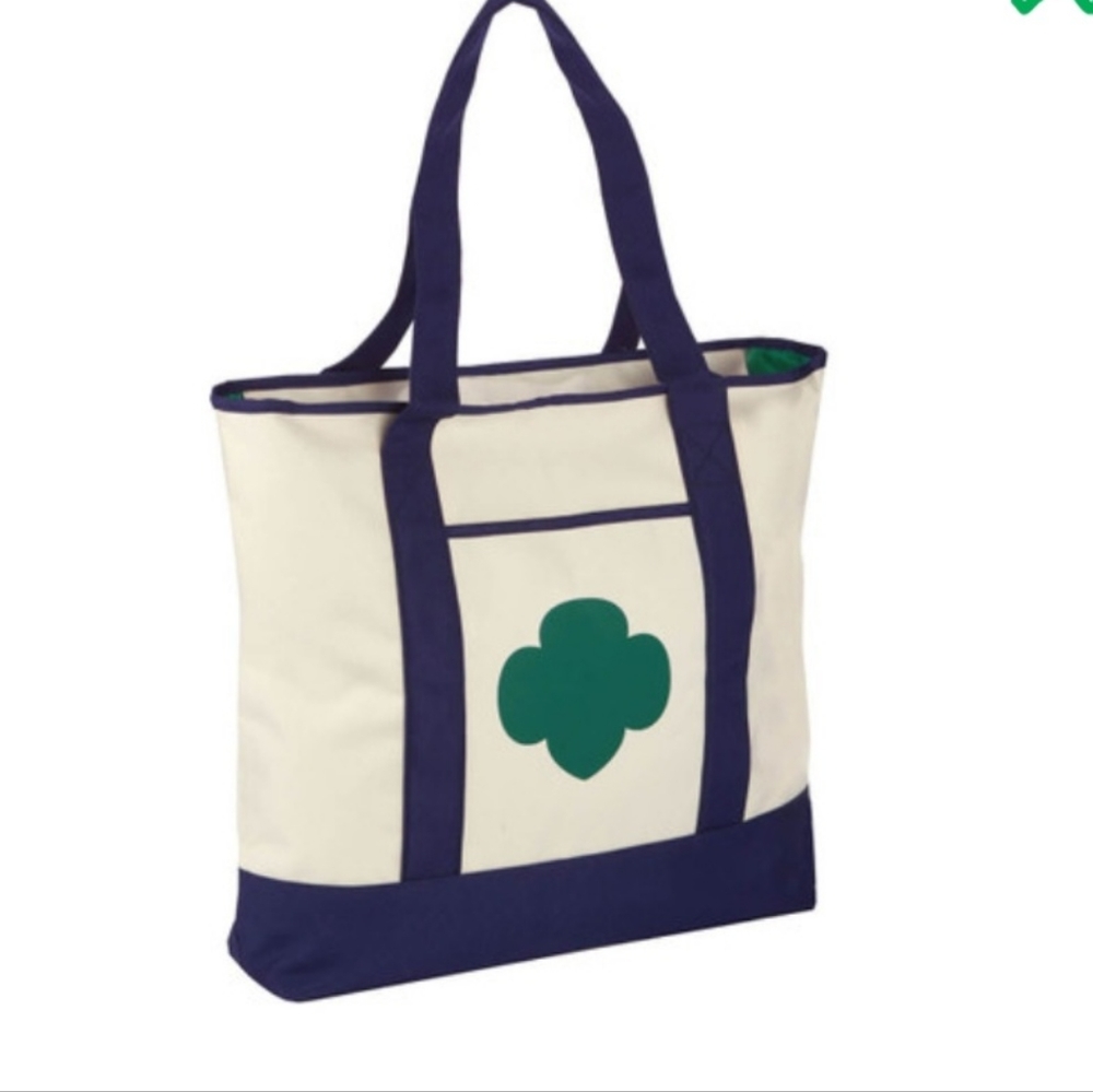 Girl Scout Large Recycled Boat Tote